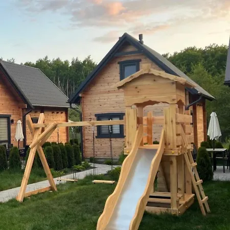 Ferienhaus Moja Debina Lux 1, Z Pokojem Dziennym, Jedna Sypialnia I Antresola, Blisko Plazy Debina (Ustka)